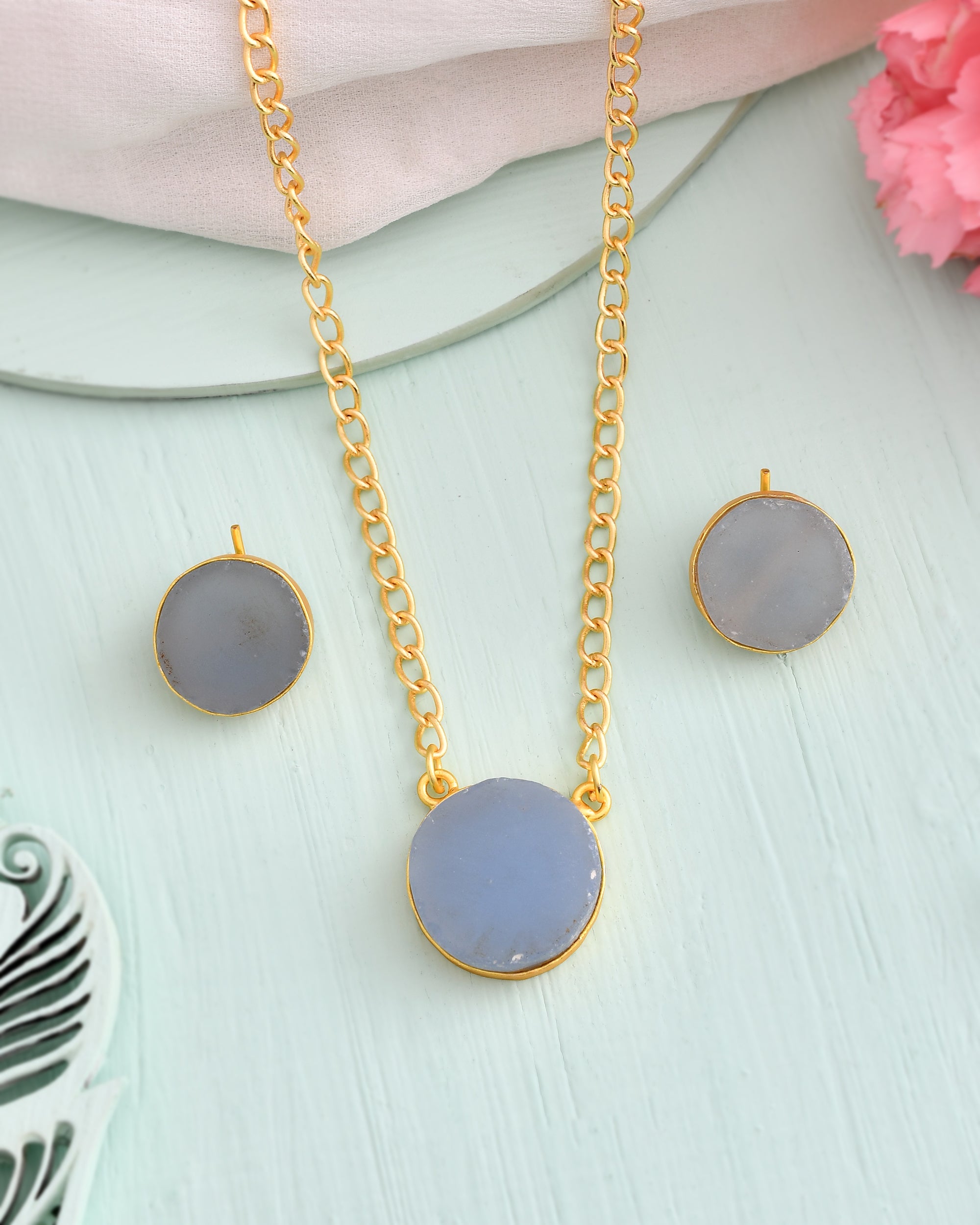 SEA BLUE WATER PENDANT